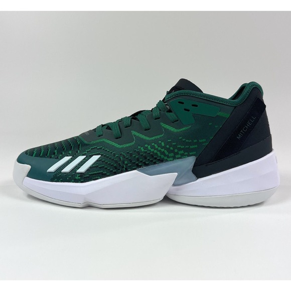 Adidas D.O.N. Issue #4 Green Basketball Shoes HQ6218 Mens Size 13.5 - Picture 6 of 8
